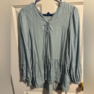 American eagle jean shirt